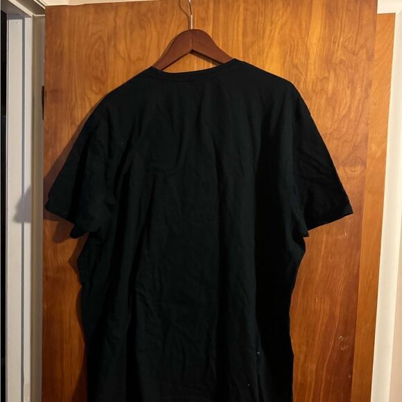 King Features Mens 2XL Black Popeye Muscles Tattoo Short Sleeve T Shirt - Picture 2 of 2